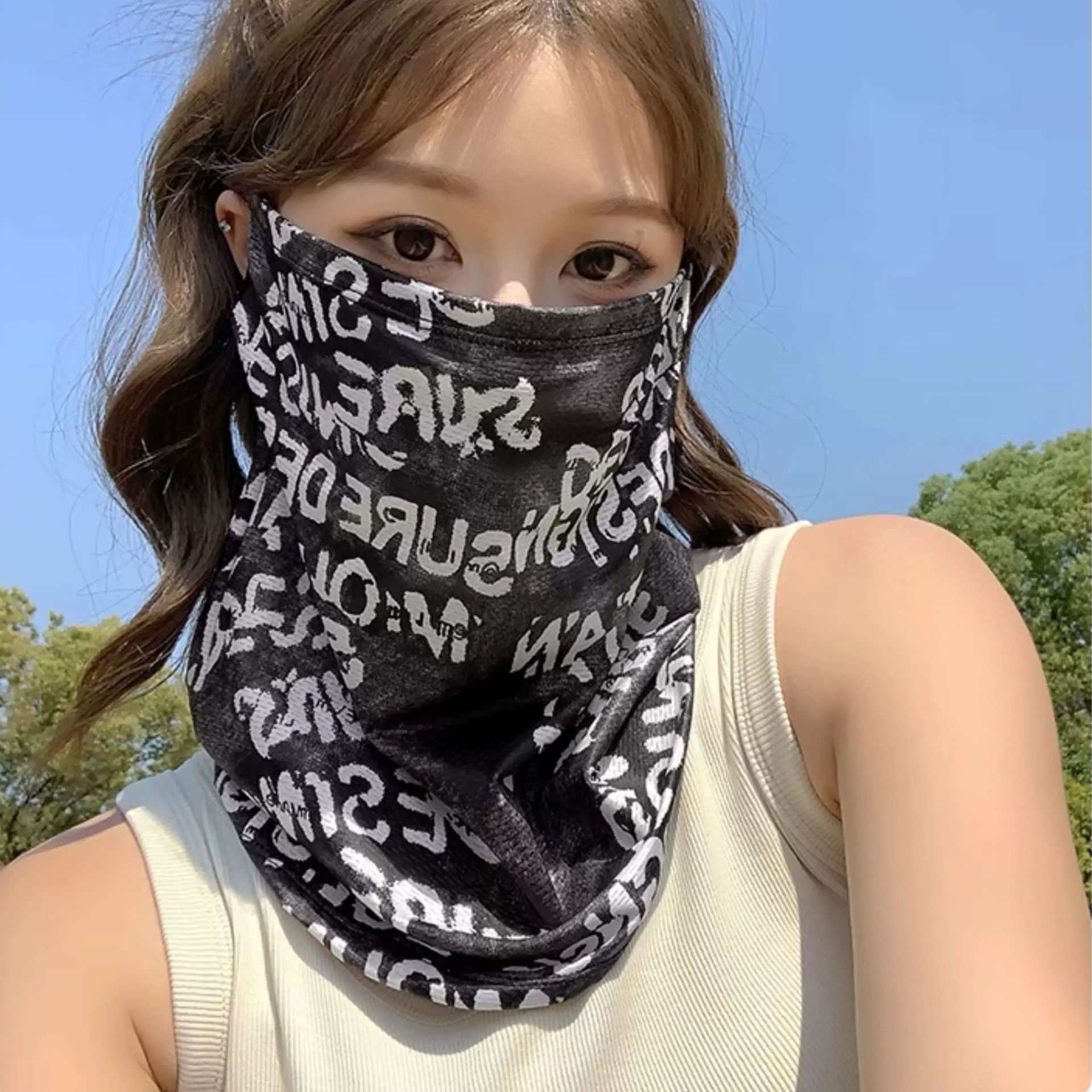 Cycling Loop - UV Protection Face Gaiter Ear Loops