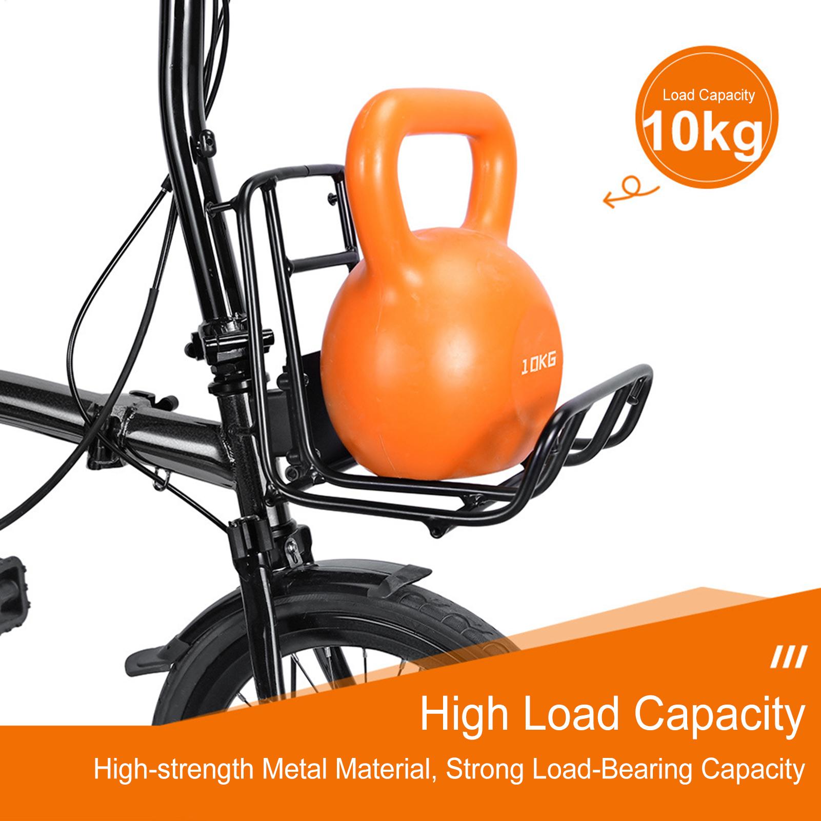 Cycling For Commute - Quick Release Front Bike Rack 10kg