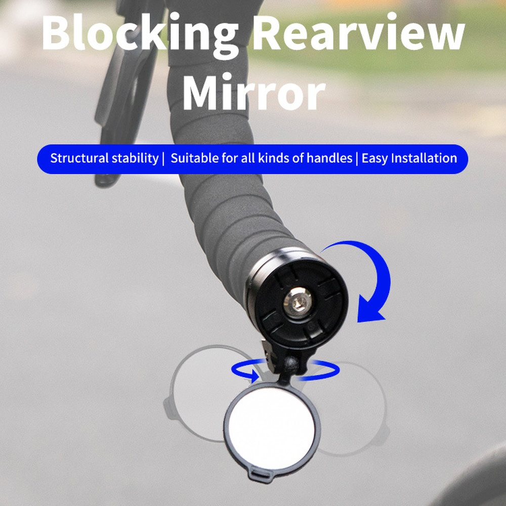 Bicycle Handlebar Mirror HD Ac - Mirror Handlebar Convex recension och pris