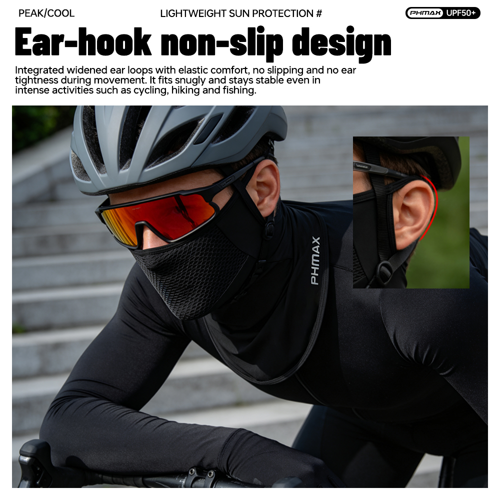 PHMAX Summer Cycling Face Mask - Cycling Loop recension och pris