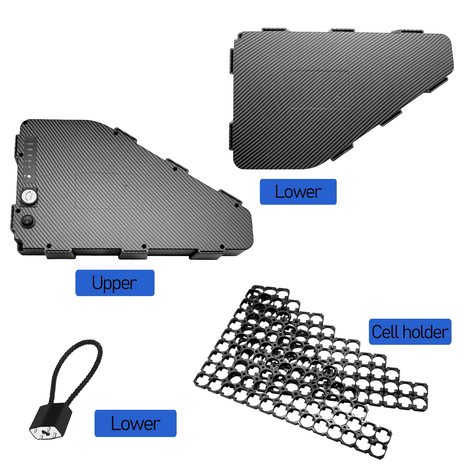Triangle Battery Case Fit 80PC - Cycling Zones recension och pris