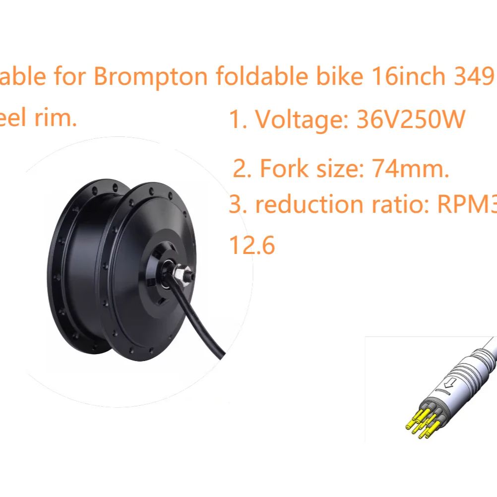 Suitable for Electric brompton - Dynamo Hub Front recension och pris