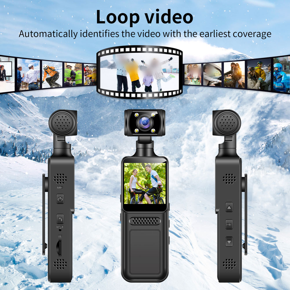 4K Cycling Recorder Portable L - Cycling Loop recension och pris