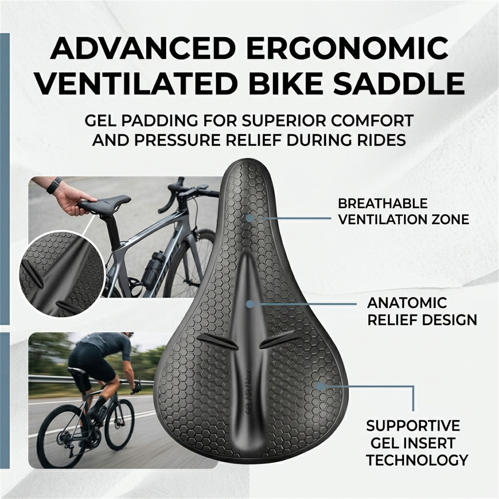 Silicone Bicycle Seat Cover Th - Cycling For Commute recension och pris