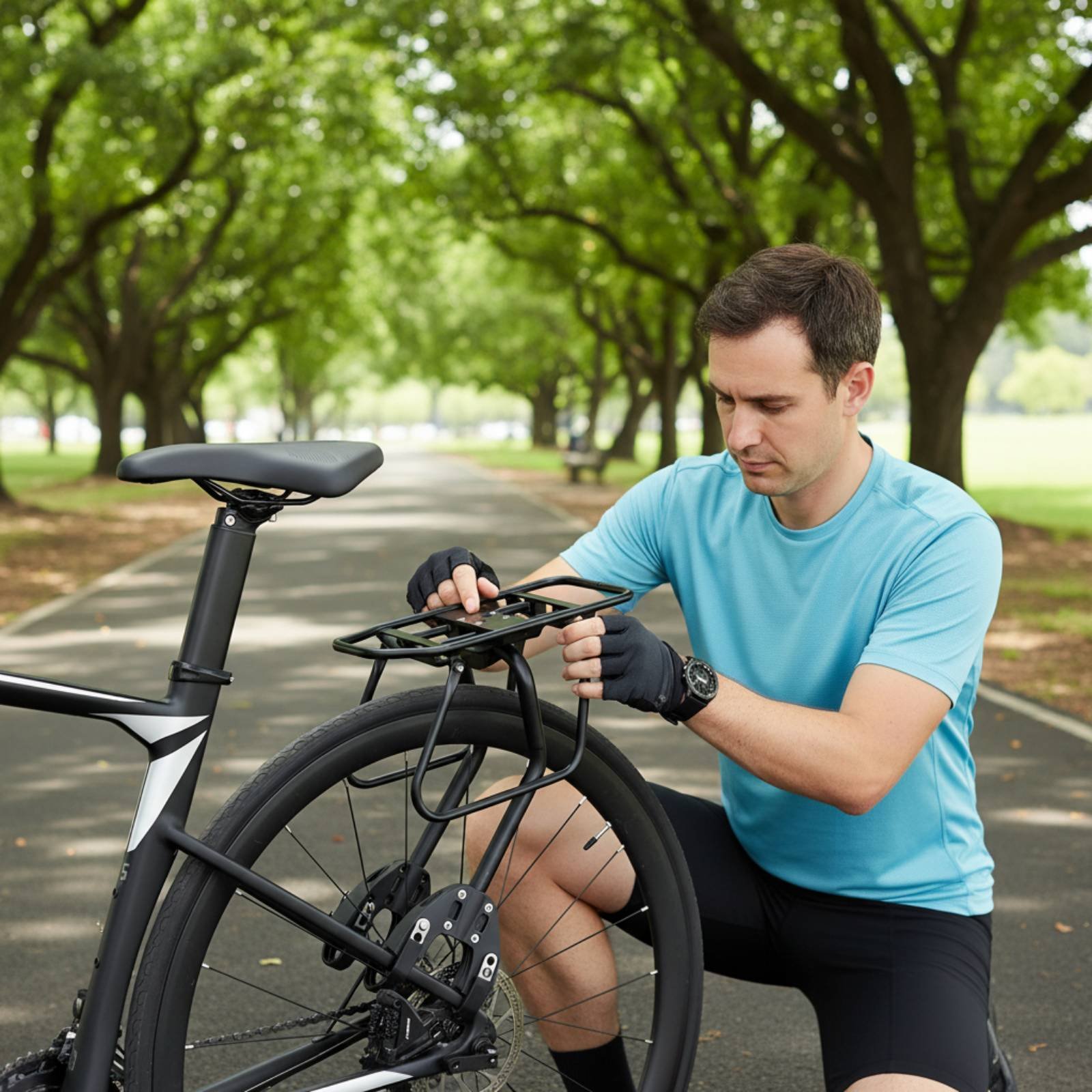 Cycle Rear Rack Lightweight Al - Cycling For Commute recension och pris