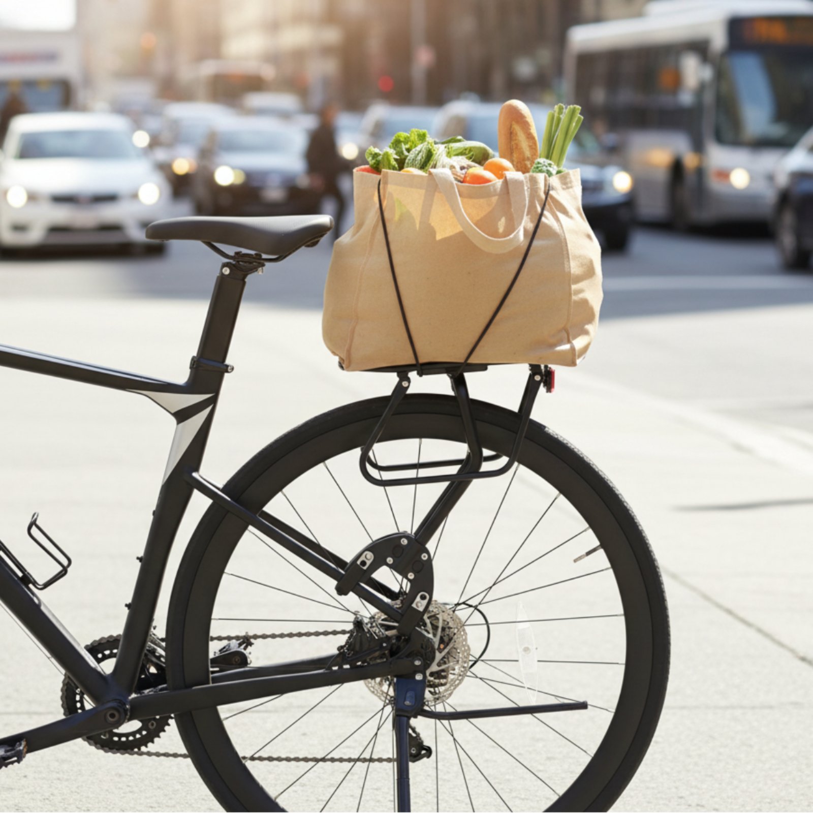 Cycle Rear Rack Lightweight Al - Cycling For Commute recension och pris