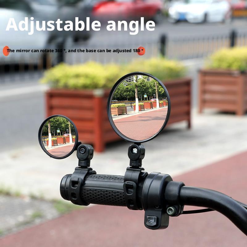 1PC/2PCS Electric Car Rearview - Mirror Handlebar Convex recension och pris