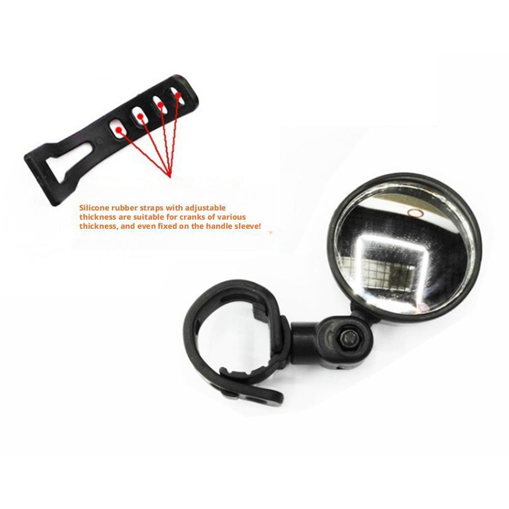 1PC/2PCS Electric Car Rearview - Mirror Handlebar Convex recension och pris