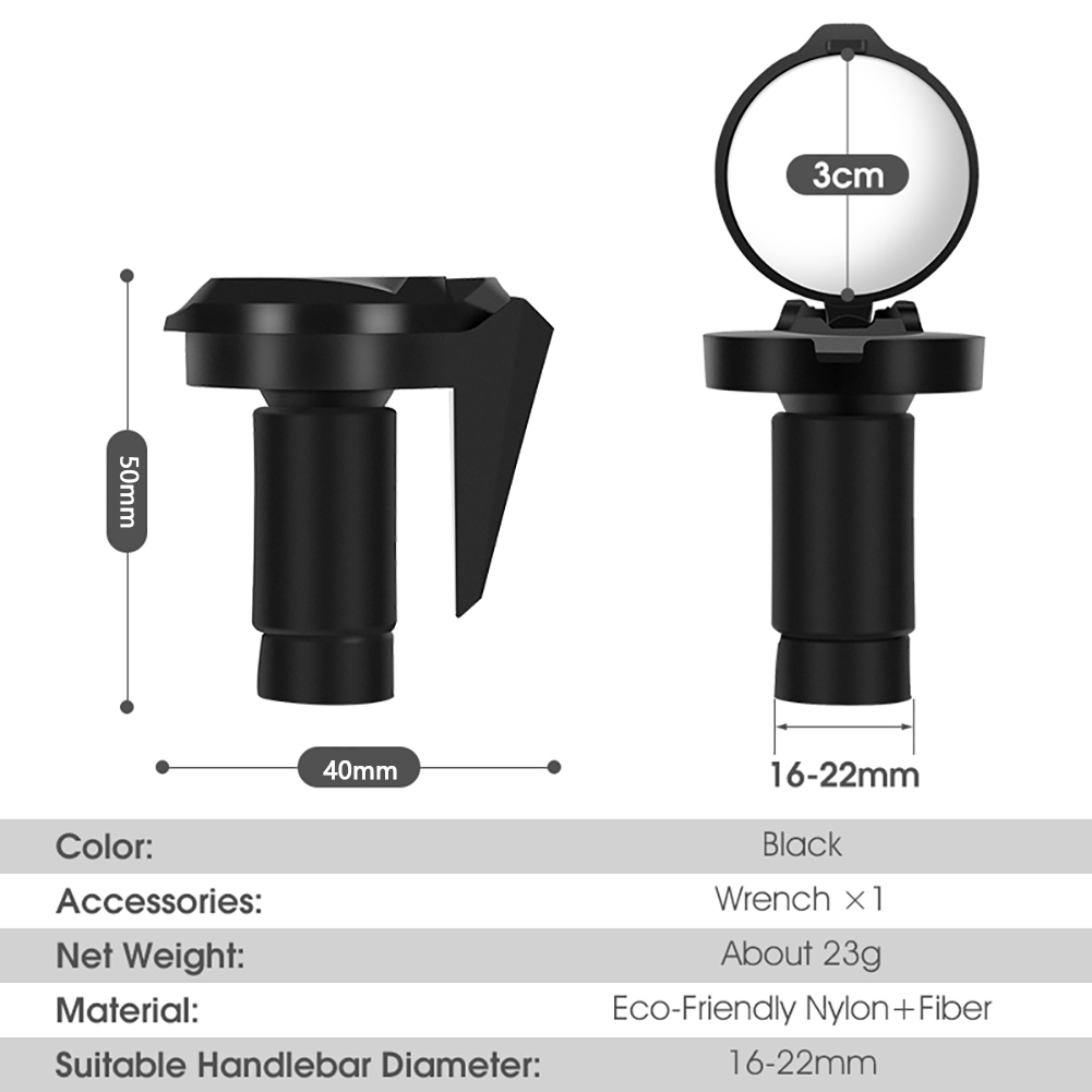 Cycling Rearview Mirror Convex - Mirror Handlebar Convex recension och pris